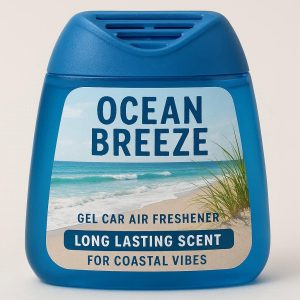 16 Ocean Breeze Gel Car Air Freshener Long Lasting Scent for Coastal Vibes