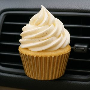 Vanilla Bean Buttercream Cup Holder Car Air Freshener Sweet Scent for Cars