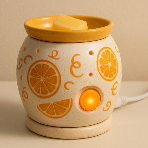 4 Citrus Zest Electric Wax Warmer for Safe and Fragrant Home Fragrance