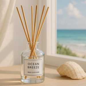 6 Ocean Breeze Reed Diffuser for a Refreshing Coastal Home Ambiance